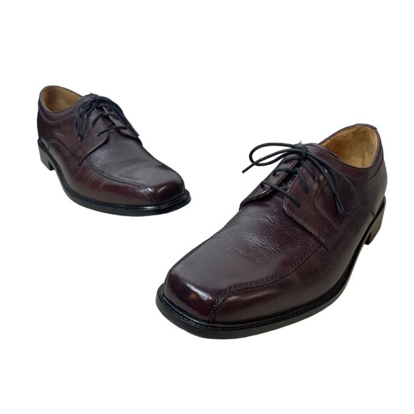 Bostonian Men\'s Burgundy Pollino Lace Up Shoes Sz 12M main image 4